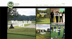 Desktop Screenshot of ngagolf.nl